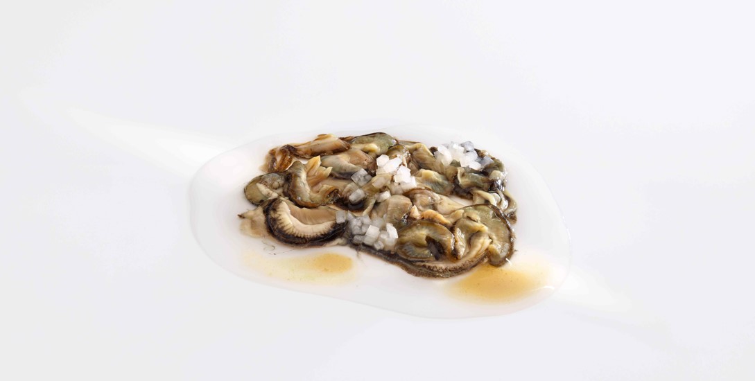 Bon apéttit: oyster mantle soup
Photo: José Luis López de Zubiría
